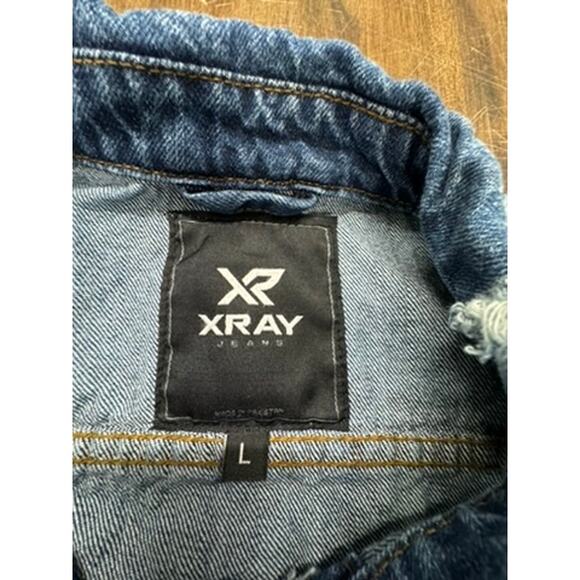 X-RAY JEAN JACKET BOYS, L, Grunge, Streetwear, Cool, Distressed - Picture 3 of 8